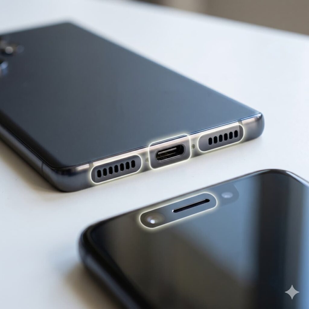 Testing speakers and microphone on used Samsung Galaxy phone before buying