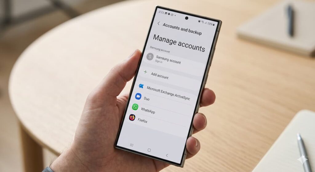Checking Google account and Samsung account lock on used Samsung phone before buying